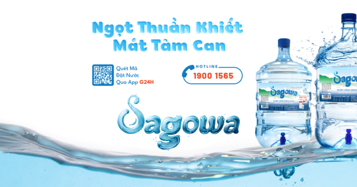 Nước Tinh Khiết Sagowa, Nước uống đóng bình Sagowa